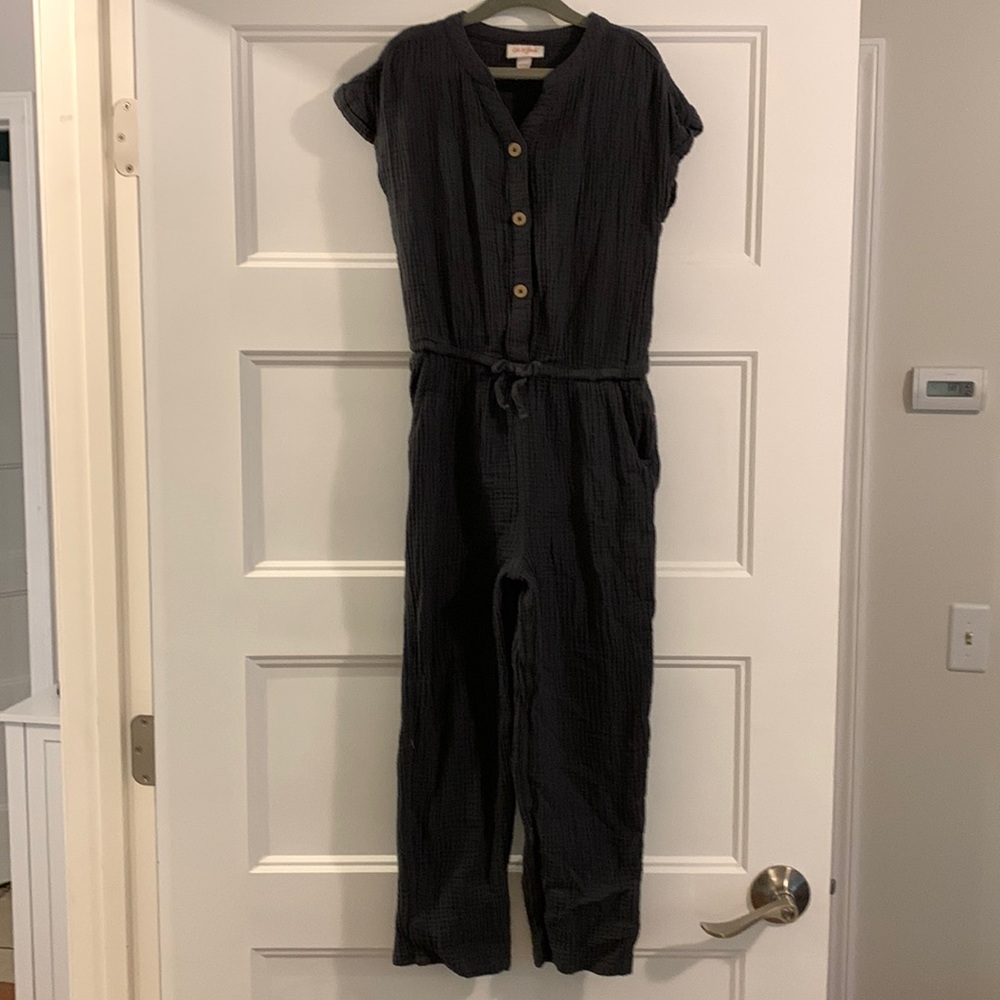 Cat and Jack girls linen romper